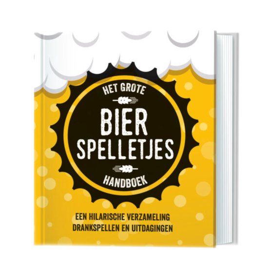 Lantaarn Publishers Het grote bierspelletjes handboek Hardcover - 80 pagina's - 24 oktober 2022