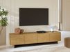 Meuble TV-HiFi TAMATO 4 portes chêne baltique