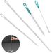 Unyqoos® Complete set flexibele afvoerborstels pour salle de bain et cuisine en diverses longueurs