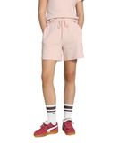 PUMA HER High-Waist Shorts 5" Dames sportbroek - Rose Quartz