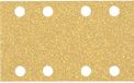 Bosch Professional 2608901665 Papier de verre pour ponceuse vibrante Grain 240 (l x L) 133 mm x 80 mm 50 pièce