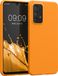 kwmobile telefoonhoesje geschikt voor Samsung Galaxy A33 5G - Hoesje voor smartphone - Back cover in fruitig oranje