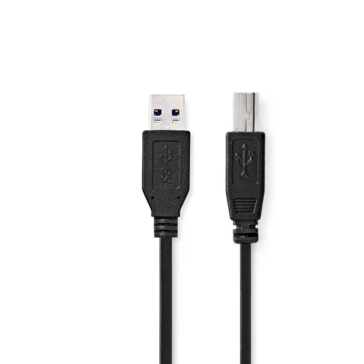 Nedis USB-kabel - USB 3.2 Gen 1 (3.1 Gen 1) - USB A - USB B - 2 m - Zwart