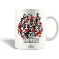 La Casa De Papel Keramieken mokkenetui, geldroof Bende