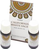 Merkloos Geurolie Witte Salie 10 ml flesje - 4x stuks