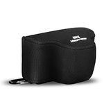 MegaGear MG1983 Ultra Light Neopreen Camera Case compatibel met Fujifilm X Series X-E4 - Zwart