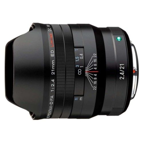 Pentax 21mm F/2.4 ED HD D-FA Limited DC WR - Zwart