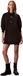 Calvin Klein Long Sleeve Monologo Premium Dress Black Taille: L