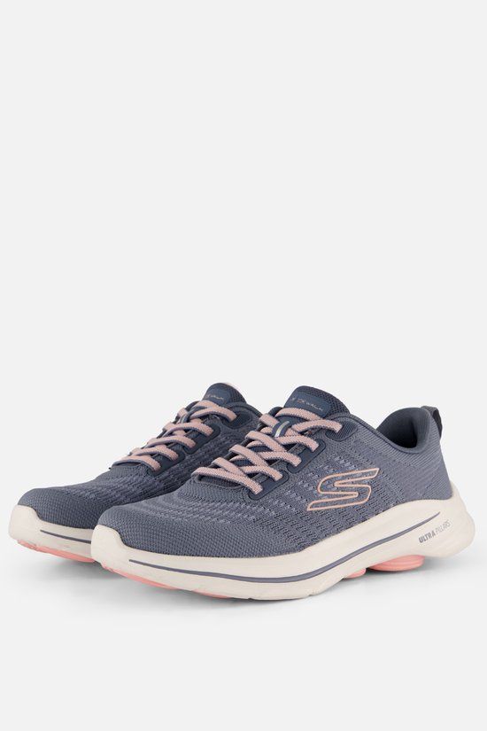 Skechers GO WALK 8 - BRITT Dames Sneakers - Blauw