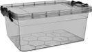 Orion Boîte de conservation 5L Gris Plastique Fermeture à clip