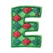Prym Applicatie, polyester, groen/rood, 2,5 x 3,5 cm