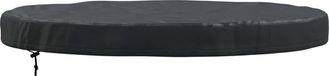 vidaXL Tuintafel Hoes Zwart 112 x 112 x 10 cm