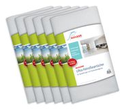Alclear 955040 Premium ultra-microvezeldoek voor stoomreiniger Vapo-Star van Kärcher, vloerdoeken voor het reinigen van tegels, laminaat, kussens, 50 x 40 cm, wit, 6 stuks