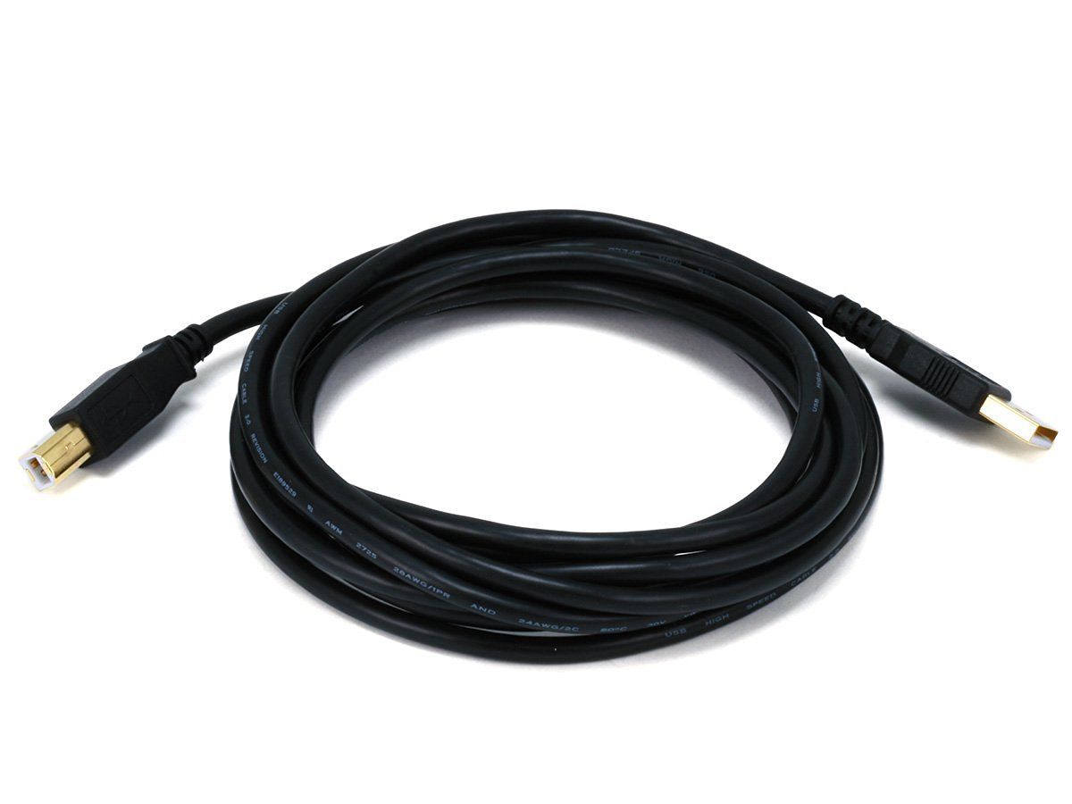 Monoprice 105440 USB-kabel 4,6 m Zwart