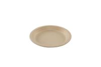 Plato Caña De Azucar Crema 17cm 50und
