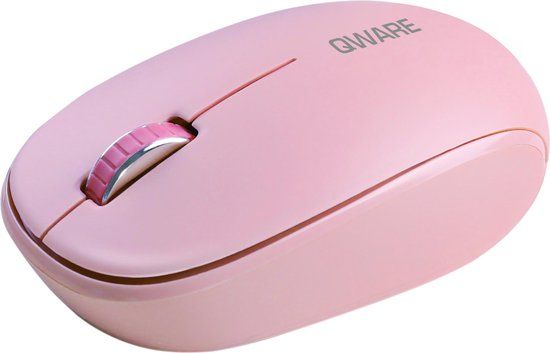 Qware Bristol Draadloze Muis - Roze