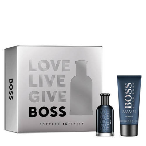 Boss Audio Systems BOTTLED Infinite eau de parfum 50 ml + douchegel 100 ml geschenkset