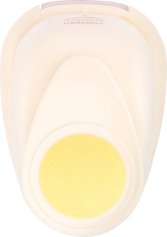 Vaessen Creative Pons - Cirkel - 26mm - Formaat M - Wit