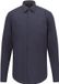 Hugo Boss BOSS Joe regular fit overhemd - popeline - blauw - Strijkvriendelijk - Boordmaat: 39