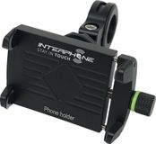 Interphone Aluminum Motocrab Telefoonhouder Motor Fietsstuur Zwart