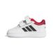 adidas unisex - bebis Hoops Classic Shoes, FTWWHT/TMVIRE/CBLACK, 26 EU
