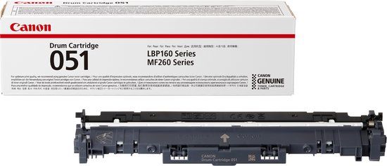 Canon 051 Toner Cartridge - Black - Compatible with i-Sensys LBP112 / LBP113w / MF112i / MF113w
