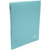 Exacompta - Art. 51270E - Pak van 4 zachte Skandi mappen - gerecycled PP - 4 ronde ringen - rug 20 mm - Buitenformaat: 32x25 cm - A4-formaat - 4 verschillende kleuren
