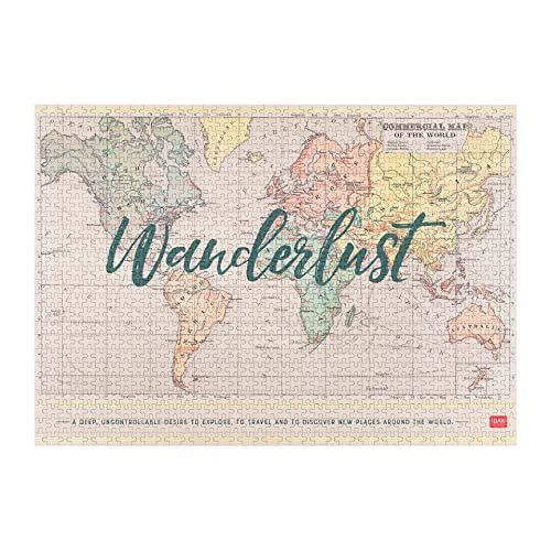 LEGAMI Puzzel met 1000 stukjes - Travel - 68 x 48 cm - PUZ0001