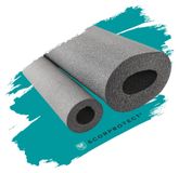 Merkloos Rubber Buizisolatie 2 m - Zeer Flexibel voor Verwarming en Sanitair