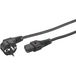 Monacor AAC-500IEC Apparaat (koud) Stroomkabel 5 m Zwart