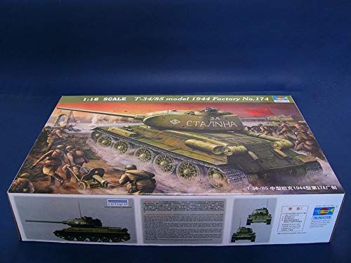 FALLER Trumpeter 00902 modelbouwset T-34/85 1944 baunummer 183