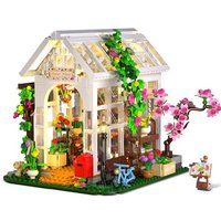 HOGOKIDS Flower House Bouwset met LED Licht