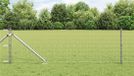 vidaXL Euro-hek met grondpennen 10 x 0,8 m gegalvaniseerd staal mesh