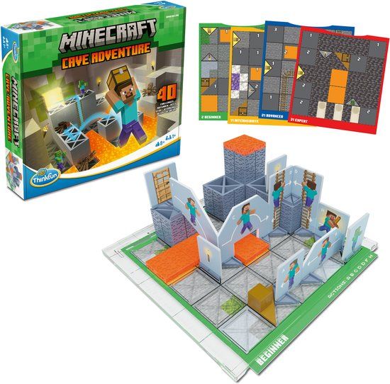 ThinkFun Minecraft Cave Adventure Logicaspel