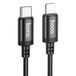 Câble de recharge USB-C pour iPhone 20W, Chargeur rapide 20W, 3 m, Noir