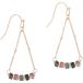 Sloya Piana Boucles d'oreilles en pierres Agate Aquatique femme