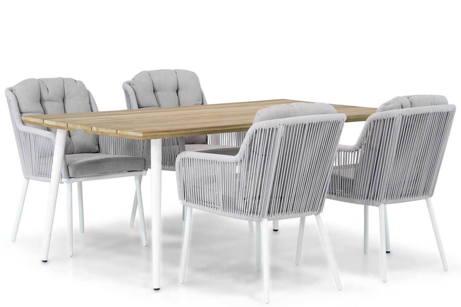 Santika Furniture Santika Tendenza/Montana 180 cm dining tuinset 5-delig