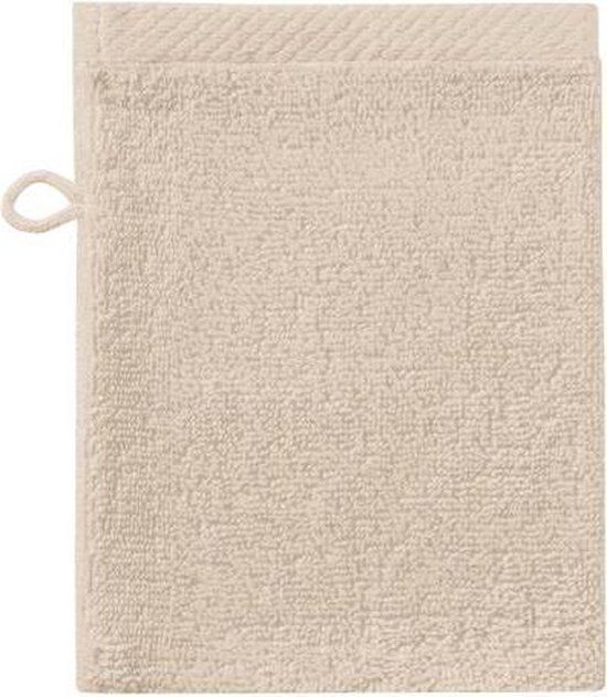 Seahorse Pure - Washandjes - 16x21 cm - Set van 3 - Sand