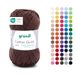 Grundle Gründl Cotton Quick Uni - 50g - dunkelbraun