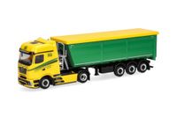 Herpa Mercedes-Benz kipper vrachtwagenmodel op schaal 1:87