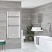 Hudson Reed Arno Sèche-serviettes Design Mixte Moderne Blanc 119 cm x 60 cm