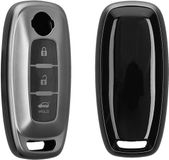kwmobile autosleutel hoesje geschikt voor Nissan Qashqai, Ariya, X-Trail - Mat Zwart