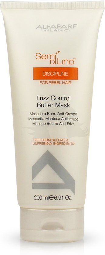 Alfaparf Semi di Lino Discipline Frizz Controle Butter Mask - 200 ml