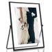 Lawrence Frames metalen schildersezel Float fotolijst, 5x7, zwart