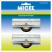 MICEL - 91897 - Kogellagers voor schuiframen CO-1B, met metalen behuizing en wiel, 2-pack, aluminium, 40 x 12,9 x 18 mm