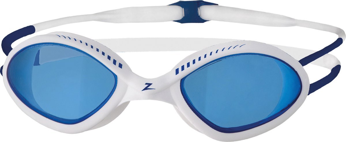 Zoggs Tiger Zwembril White Blue Tint Blue Regular