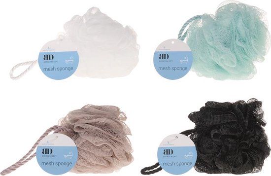 Source Balance Badspons Mesh met koord - Assorti - 1 stuk