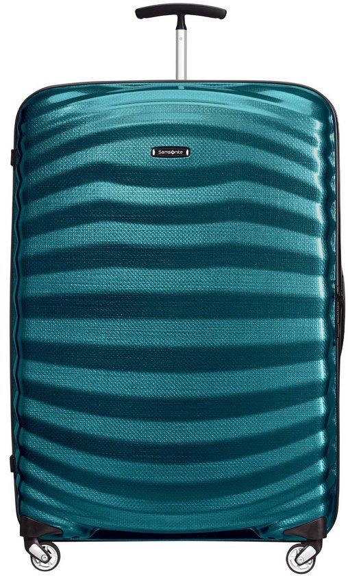 Samsonite Lite-Shock Spinner 81/30 - Petrol Blue - Hardcase - 124L