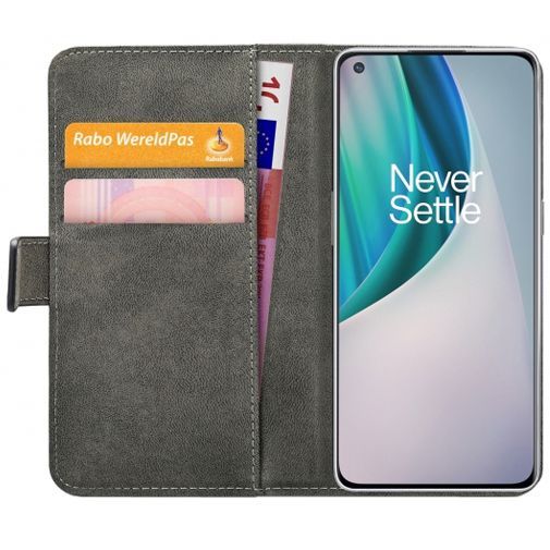 Mobilize PU-leer Book Case Zwart OnePlus Nord N10