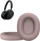 kwmobile 2x oorkussens geschikt voor Sony WH-1000XM5 - Earpads voor koptelefoon in oudroze